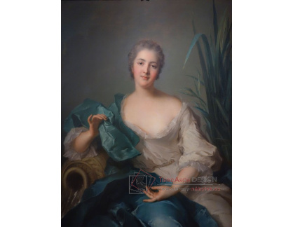 PORT-332 Jean-Marc Nattier - Paní Marie-Henriette Berthelot de Pleneuf