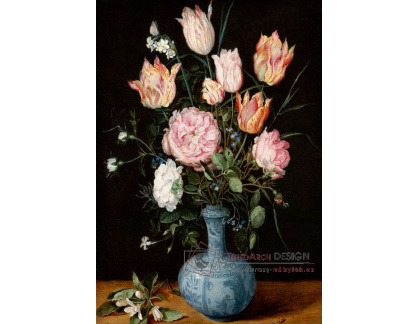 A-2870 Jan Brueghel - Květiny ve váze Wan-Li
