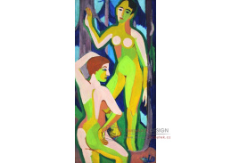 A-7773 Ernst Ludwig Kirchner - Dva akty v lese