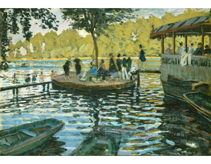 VCM 32 Claude Monet - La Grenouillere