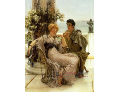 VANG52 Lawrence Alma-Tadema - Námluvy