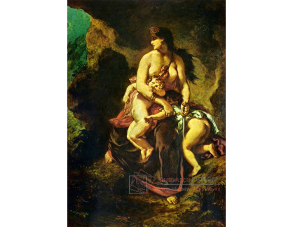 VEF 50 Eugene Ferdinand Victor Delacroix - Medea