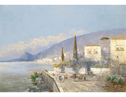 SO XIII-221 Georg Fischhof - Motiv z Capri