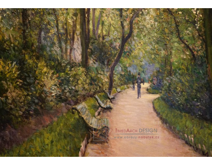 A-4161 Gustave Caillebotte - Park Monceau