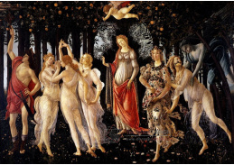 R17-86 Sandro Botticelli - Alegorie jara, La Primavera