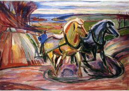 VEM13-50 Edvard Munch - Jarní orba