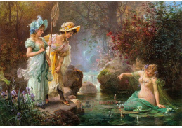 VRHZ 55 Hans Zatzka - Idyla u vody