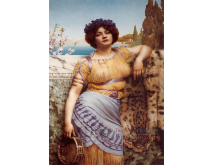 VSO1518 John William Godward - Tanečnice od jónského moře