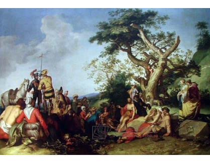 VSO 1094 Abraham Bloemaert - Kázání Jana Křtitele