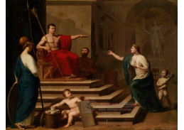 SO XII-138 Francesco Alberi - Alegorie Napoleona jako osvoboditele Itálie