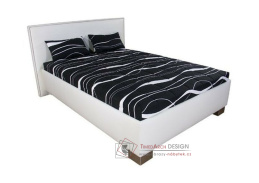 OLIVER, čalouněná postel s pevně načalouněnou matrací 140x200cm, výběr provedení
