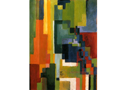 A-6088 August Macke - Barevné tvary