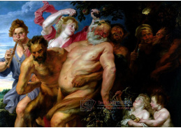 DDSO-3161 Anthony Van Dyck - Opilý Silenus a satýr