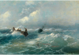DDSO-4992 Gabrielo Bartolomeo Casessi - Lodě v bouřlivém moři