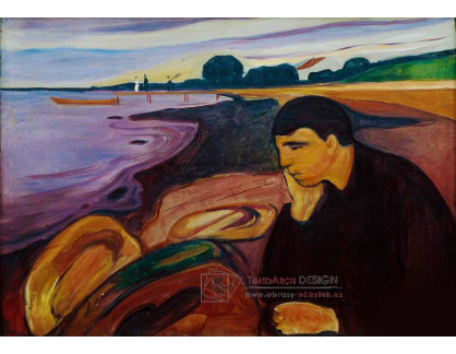 VEM13-32 Edvard Munch - Melancholie