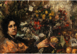 DDSO-1519 Antonio Mancini - Květinářka