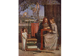 VSO1402 Dante Gabriel Rossetti - Dívčí věk Panny Marie