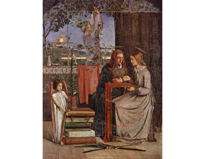 VSO1402 Dante Gabriel Rossetti - Dívčí věk Panny Marie