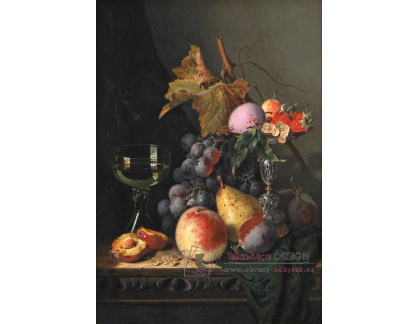 VZ161 Edward Ladell - Zátiší s ovocem