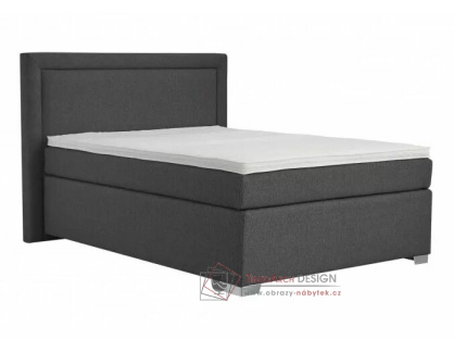 SAMMY, čalouněná postel 100x200cm box-spring, výběr provedení