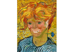 A-3237 Vincent van Gogh - Portrét mladého muže s chrpou