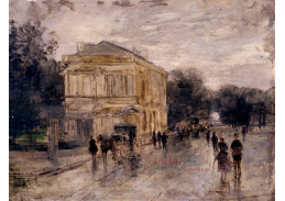 A-6924 Gustave Den Duyts - Brusel v dešti