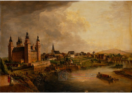 A-7442 Christian Georg Schütz - Pohled na Aschaffenburg