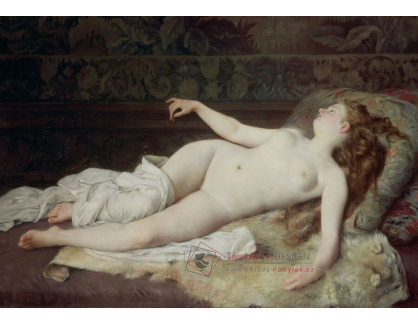 A-8412 Louis-Joseph-Raphael Collin - Spící
