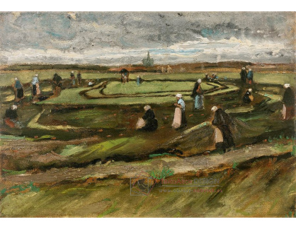 A-23 Vincent van Gogh - Ženy opravující sítě v dunách