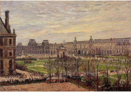 VCP-227 Camille Pissarro - Sychravé počasí v Carrousel