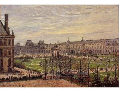 VCP-227 Camille Pissarro - Sychravé počasí v Carrousel