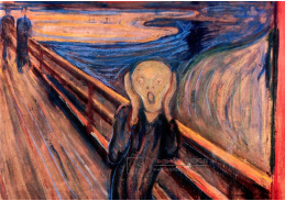 VEM13-58 Edvard Munch - Výkřik, 60x40 cm