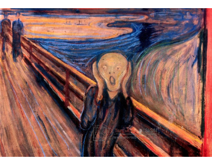VEM13-58 Edvard Munch - Výkřik, 60x40 cm