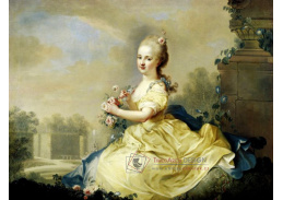 VN-194 Friedrich Ölenhainz - Portrét Marie Josephy Hermengilde, princezny z Lichtenštejnska