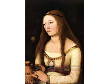 VSO1542 Hans Holbein - Portrét Kateřiny