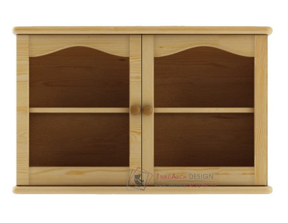 WK-105, vitrína 2-dveřová, borovicový masiv