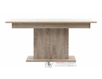 G-TE ST02, jídelní stůl rozkládací 160-200x90cm, dub