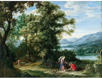 A-8691 Jan Brueghel - Tobiáš a anděl
