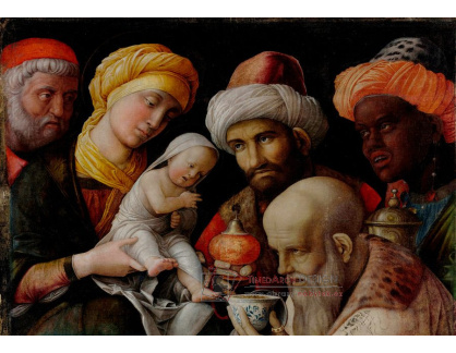 D-7002 Andrea Mantegna - Klanění tří králů