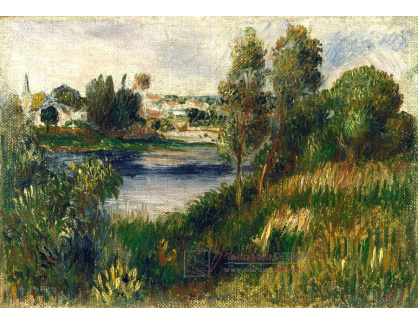 D-7567 Pierre-Auguste Renoir - Krajina ve Vétheuil