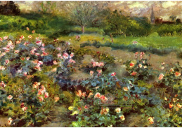 VR14-17 Pierre-Auguste Renoir - Růže v zahradě