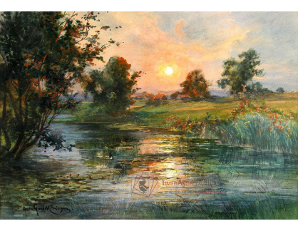 VSO 499 Anna Gardell-Ericson - Východ slunce nad jezerní krajinou