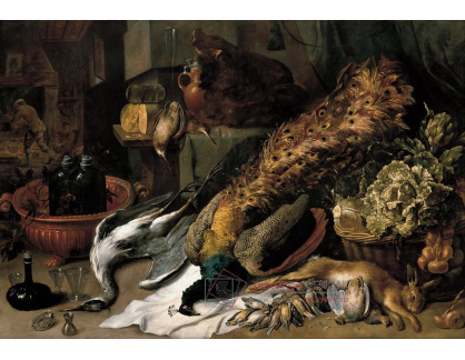 SO III-35 Frans Snyders - Zátiší s pávem