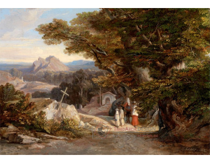 SO XI-391 Edward Lear - Mezi Olavano L Civitella