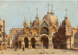 A-3967 Antonietta Brandeis - La facciata della Basilica San Marco v Benátkách