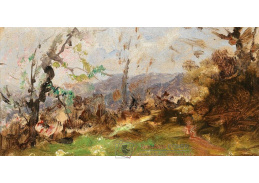A-5238 Theodor von Hörmann - Studie krajiny