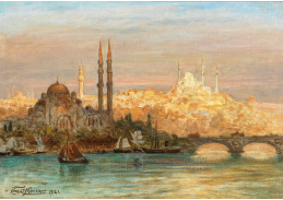 A-5337 Ernst Carl Eugen Koerner - Pohled na Istanbul