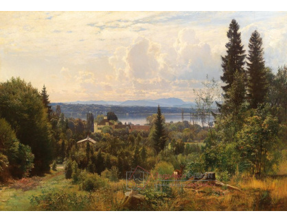 DDSO-3147 Anders Andersen-Lundby - Letní den na jezeře Starnberg