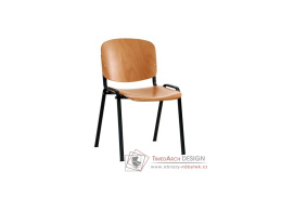 ISO, konferenční židle dřevěná, výběr provedení