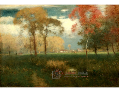 D-7231 George Inness - Slunečný podzimní den